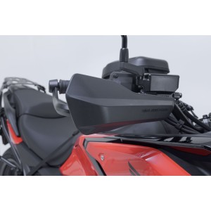 Kit de protectores de manos Sport Negro.Para manillares huecos.De 22 mm a 1 pulgada.