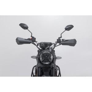 Kit de protectores de manos Sport Negro. Ducati Scrambler (14-).