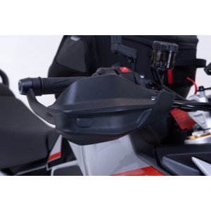 Kit de protectores de manos Adventure Negro. Rosca interior del manillar de 6/8 mm.