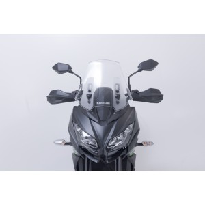 Kit de protectores de manos Adventure Negro. Kawasaki Versys 650 (07-21).