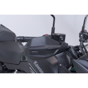 Kit de protectores de manos Adventure Negro. Kawasaki Versys 650 (07-21).