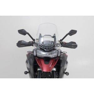 Kit de protectores de manos Adventure Negro. Modelos Triumph Tiger 1200GT / Rally.