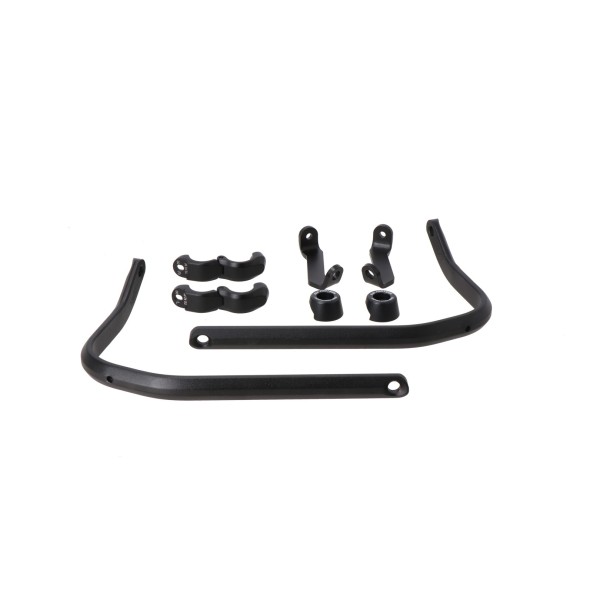 Kit de montaje para protectores de manos Negro. BMW R1200GS/A, R1200R/S, 1000XR, F900R/XR.