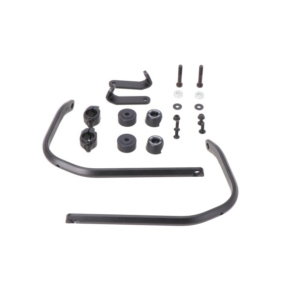 Kit de montaje para protectores de manos Negro. Kawasaki Versys 650 (07-21).