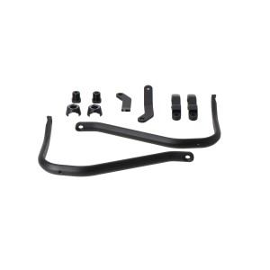 Kit de montaje para protectores de manos Negro. Moto Guzzi V85 TT (19-)/Travel (19-).