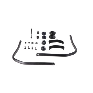 Kit de montaje para protectores de manos Negro. Honda CRF300L, Triumph Scrambler 400X.