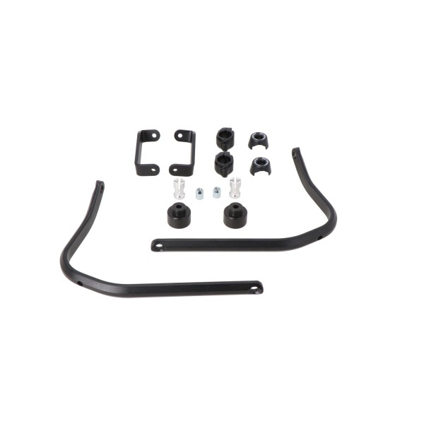 Kit de montaje para protectores de manos Negro. Honda CRF300 Rally (20-).