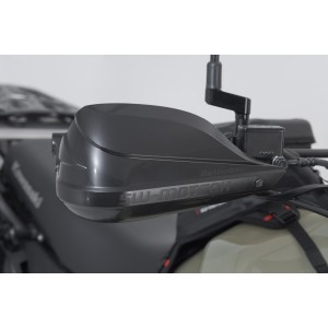 Kit de protectores de manos BBSTORM Negro. Kawasaki KLR 650 (22-).