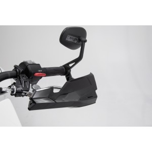 Kit de protectores de manos KOBRA Negro. Triumph Speed Triple S / RS (18-).