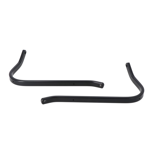 Kit de fijación de protectores de manos Negro. Kawasaki KLR 650 (22-).