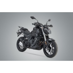 SLC soporte lateral izquierdo Negro. Voge 500R (19-).