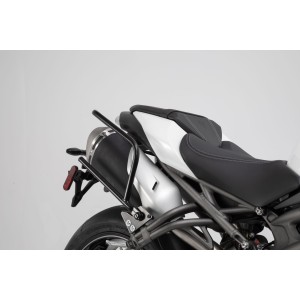 Separadores de 2 puntos para alforjas BLAZE Negro. Triumph Speed Triple S (18-).