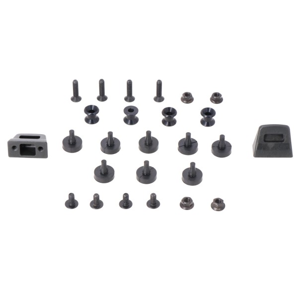 Kit de adaptadores para soportes laterales PRO Para Givi MonoKey. Montaje de 2 maletas.