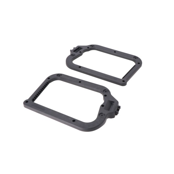 Kit de adaptadores para soportes laterales PRO Para maletas Hepco&Becker. Montaje de 2 maletas.