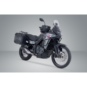 Sistema de maletas rigidas DUSC Negro. 33/33 l. Honda XL750 Transalp (22-).