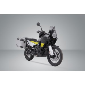 Sistema de maletas TRAX ADV Plateado. 45/37L. Husqvarna Norden 901 (21-).