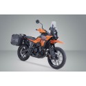 Sistema de maletas rigidas DUSC Negro. 33/33 l. KTM 125 SMC R, 250 Adv, 390 Adv.