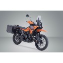 Sistema de maletas TRAX ADV Negro. 45/45 l. KTM 125 SMC R, 250 Adv, 390 Adv.