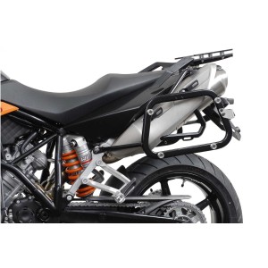 Soportes laterales EVO Negro. KTM 990 SM / SM-T / SM-R / 950 SM