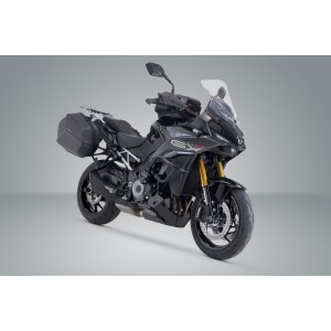 Sistema de maletas laterales AERO ABS 2x25 litros. Suzuki GSX-S1000GX (23-).