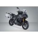 Sistema de maletas TRAX ADV Plateado. 45/45 litros. Suzuki GSX-S1000GX (23-).