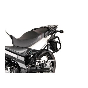 Soportes laterales EVO Negro. Suzuki DL 650 (11-16).