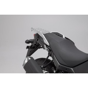 Soporte lateral PRO Negro. Suzuki DL 650 (16-).