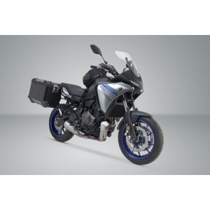 Sistema de maletas TRAX ADV Negro. 45/45 l. Yamaha MT-07 Tracer (16-).