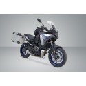 Sistema de maletas TRAX ADV Plateado. 45/45 l. Yamaha MT-07 Tracer (16-).