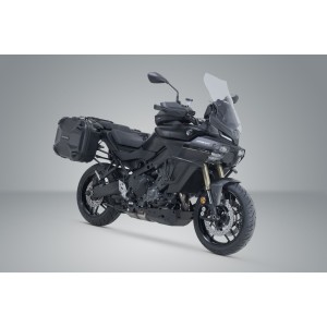 Sistema de maletas rigidas DUSC Negro. 33/33 l. Yamaha Tracer 9/GT/GT+ (24-).