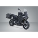 Sistema de maletas rigidas DUSC Negro. 41/41 l. Yamaha Tracer 9/GT/GT+ (24-).