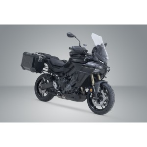 Sistema de maletas TRAX ADV Negro. 45/45 l. Yamaha Tracer 9/GT/GT+ (24-).