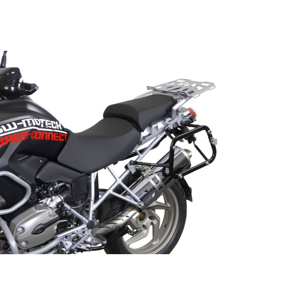 Soportes laterales EVO Negro. BMW R1200GS (04-12) / Adv (06-13).