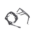 Soporte lateral PRO Negro. BMW R1200GS (04-12) / Adv (06-13).