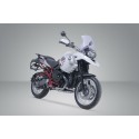 Soporte lateral PRO Negro. BMW R1200GS (04-12) / Adv (06-13).