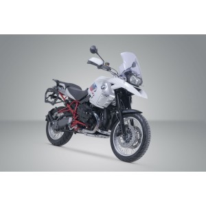 Soporte lateral PRO Negro. BMW R1200GS (04-12) / Adv (06-13).