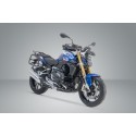 Soportes laterales EVO Negro. BMW R 1200 R/RS (14-18), R 1250 R/RS (18-).