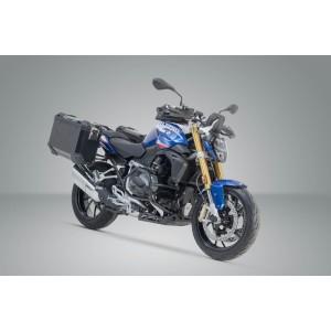 Sistema de maletas TRAX ADV Negro. 37/37 l. BMW R 1200 R/RS, R 1250 R/RS.