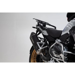 Soporte lateral PRO Negro. BMW R1200GS (12-18), R1250GS (18-).
