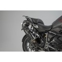 Sistema de maletas TRAX ADV + Akrapovic Negro. 45/37 l. BMW R 1250 GS/Adv/Rallye (18-).