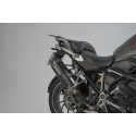 Sistema de maletas TRAX ADV + Akrapovic Plateado. 45/37 l. BMW R 1250 GS/Adv/Rallye (18-).
