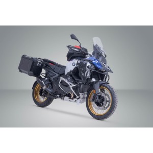 Sistema de maletas TRAX ADV + Akrapovic Negro. 45/45 litros. BMW R 1300 GS Adv. (24-).