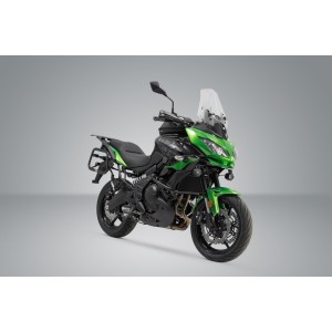 Soportes laterales EVO Negro. Kawasaki Versys 650 (14-).
