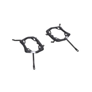 Soporte lateral PRO Negro. Kawasaki KLR 650 (22-).