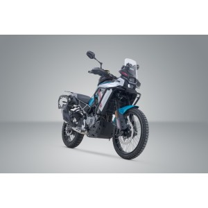 Soporte lateral PRO Negro. CFMoto 450MT (23-).