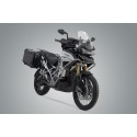 Sistema de maletas TRAX ADV Negro. 45/37 l. Tiger 1200 Rally/GT Explorer.