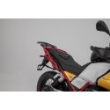 Soporte lateral PRO Negro. Moto Guzzi V85 TT (19-23).