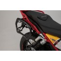 Soporte lateral PRO Negro. Moto Guzzi V85 TT (19-23).