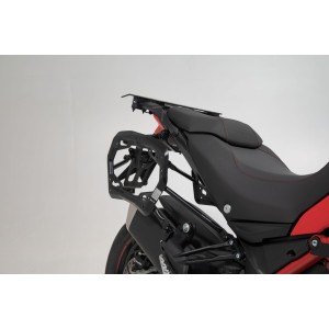 Sistema de maletas rigidas DUSC Negro. 41/41 l. Multistrada 1200/1260/950/ V2.
