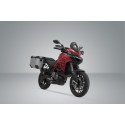 Sistema de maletas TRAX ADV Plateado. 37/37 l. Multistrada 1200/ 1260/ 950/ V2